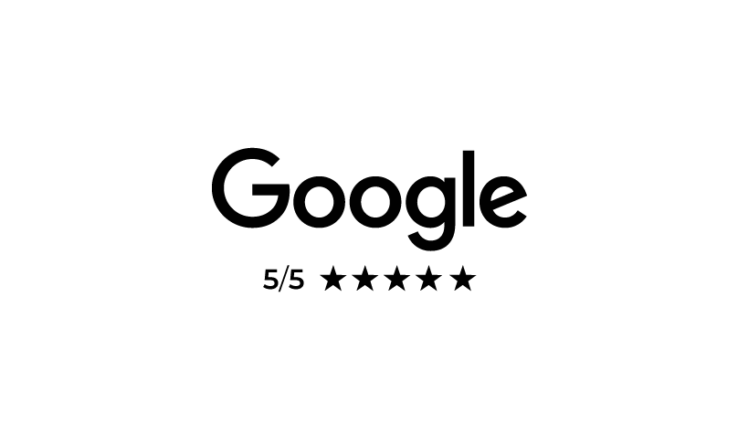 5 étoiles sur Google