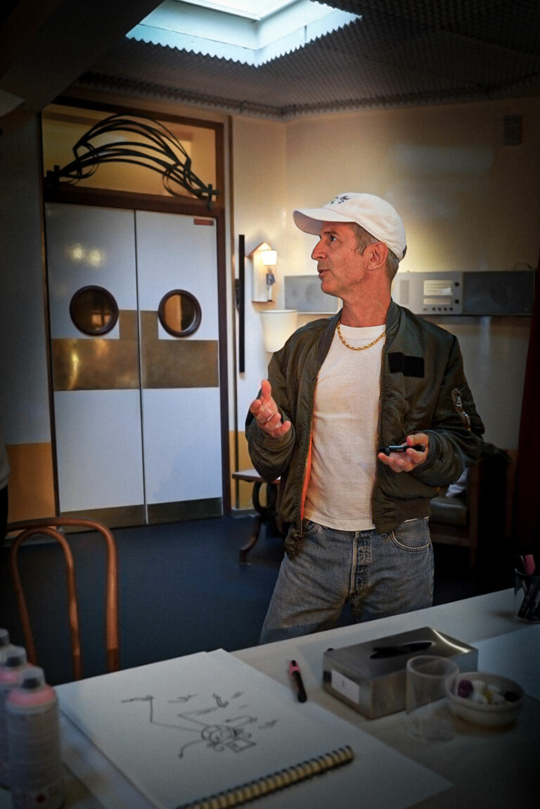 André Saraiva à l'Hôtel Grand Amour Paris