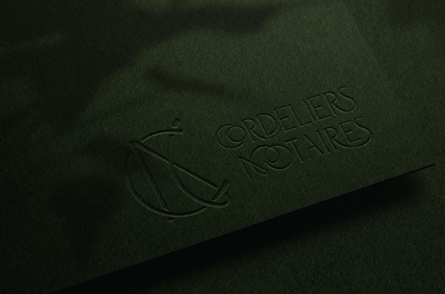 Logo notaire haut de gamme