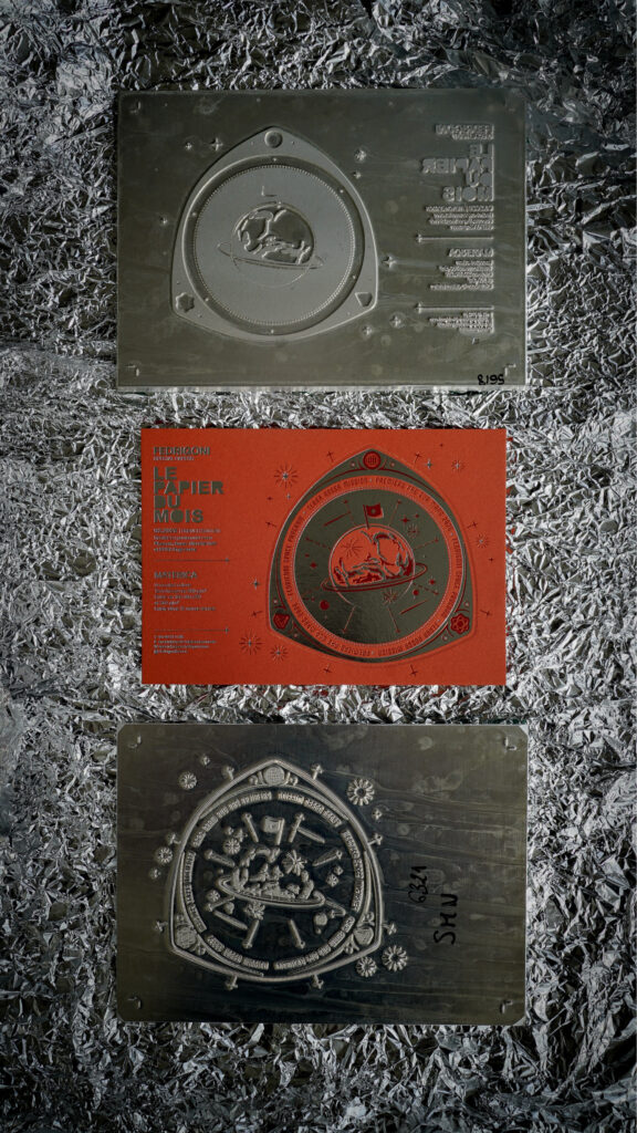 Matrices en magnesium pour marquage à chaud papier